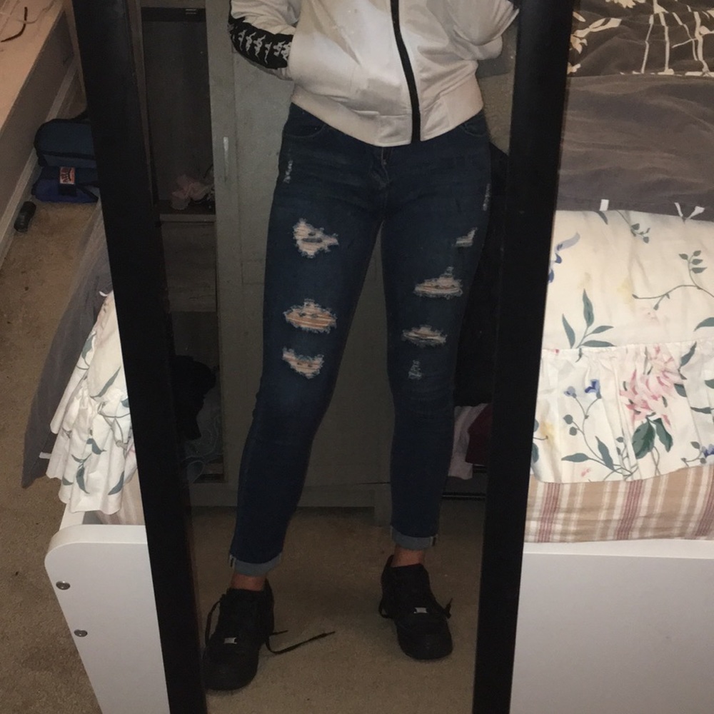 Ripped jeans